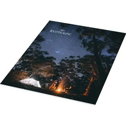 Desk-Mate® A4 notepad wrap over cover - PF Concept promotional product, branded with your logo