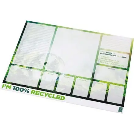 Desk-Mate® A2 recycled notepad - PF Concept promotional product, branded with your logo