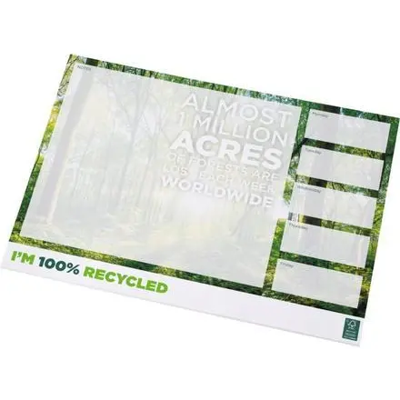 Desk-Mate® A3 recycled notepad - PF Concept promotional product, branded with your logo