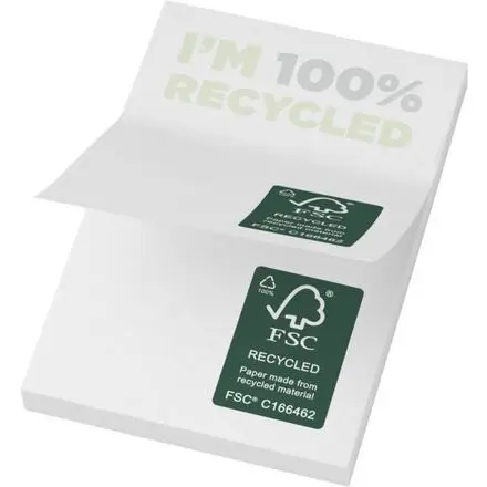 Sticky-Mate® recycled sticky notes 50 x 75 mm - PF Concept promotional product, branded with your logo