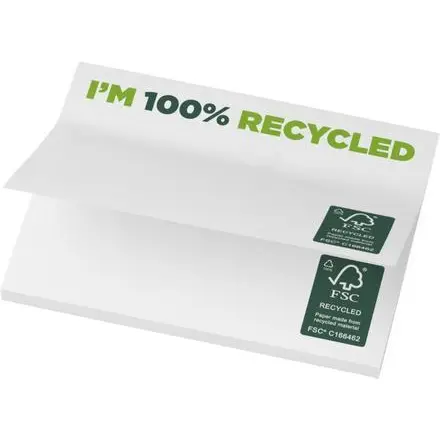Sticky-Mate® recycled sticky notes 100x75 mm - PF Concept promotional product, branded with your logo