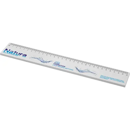 Sticky-Mate® recycled sticky notes with printed 30 cm ruler - PF Concept promotional product, branded with your logo