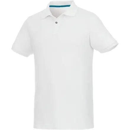 Beryl short sleeve men's organic recycled polo - PF Concept promotional product, branded with your logo