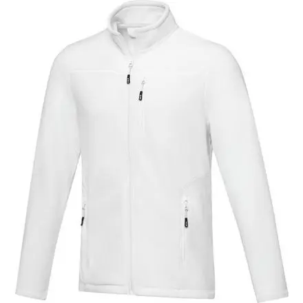 Amber men's GRS recycled full zip fleece jacket - PF Concept promotional product, branded with your logo