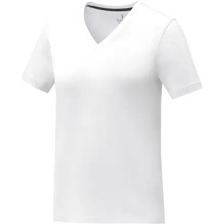 Somoto short sleeve women's v-neck t-shirt - PF Concept promotional product, branded with your logo