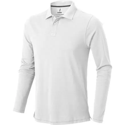 Calgary 180 g/m2 long sleeve men's polo - PF Concept promotional product, branded with your logo