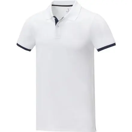 Morgan 200 g/m2 short sleeve men's duotone polo - PF Concept promotional product, branded with your logo