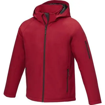 Notus men's padded softshell jacket - PF Concept promotional product, branded with your logo