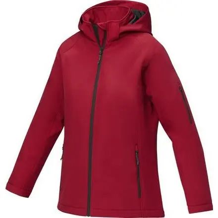 Notus women's padded softshell jacket - PF Concept promotional product, branded with your logo