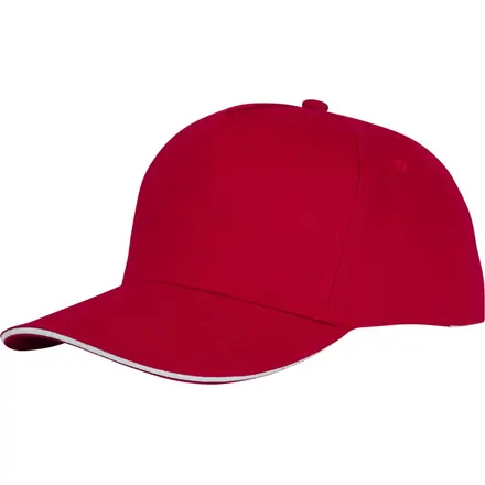 Ceto 5 panel 175 g/m2 sandwich cap - PF Concept promotional product, branded with your logo