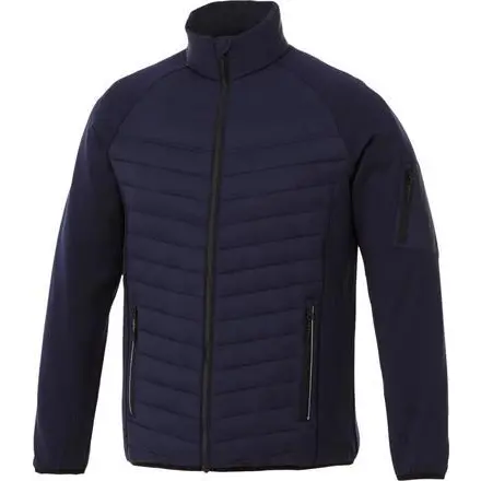 Banff men's hybrid insulated jacket - PF Concept promotional product, branded with your logo