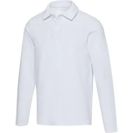 Apollo 245 g/m² long sleeve unisex polo - PF Concept promotional product, branded with your logo