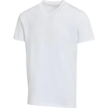 T-shirt a maniche corte unisex con scollo a V in cotone biologico certificato OCS da 200 g/m² Balfour - PF Concept promotional product, branded with your logo