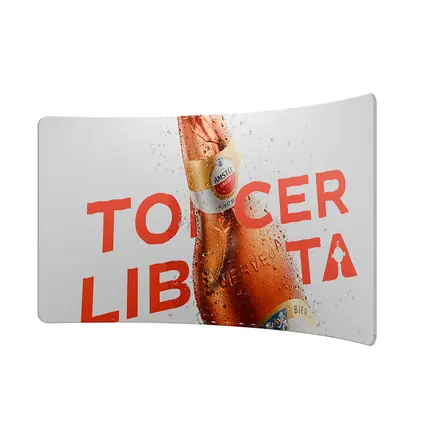 Soft Touch Fabric Displays - branded promotional product