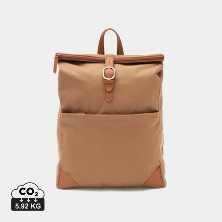 VINGA Sloane rucksack RCS recycled polyester - XD Connects promotional product, branded with your logo