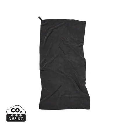 VINGA GRS RPET active dry towel 140 x 70cm - XD Connects promotional product, branded with your logo