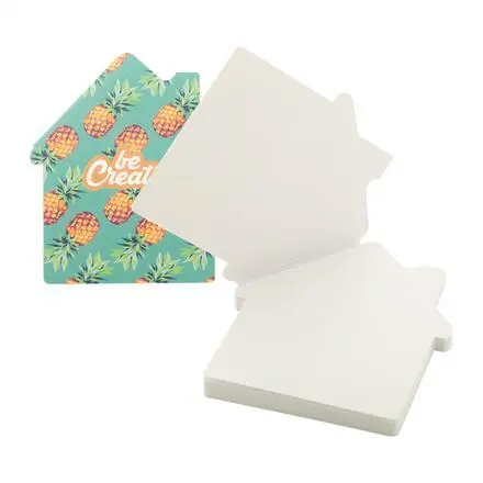 CreaStick House - Custom sticky notepad - branded promotional product