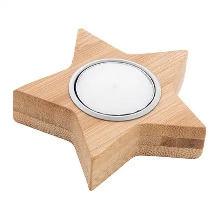 Rognan - Christmas candle, star - branded promotional product