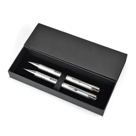 Chester Ball Pen & Pencil Set - Laltex promotional product, branded with your logo