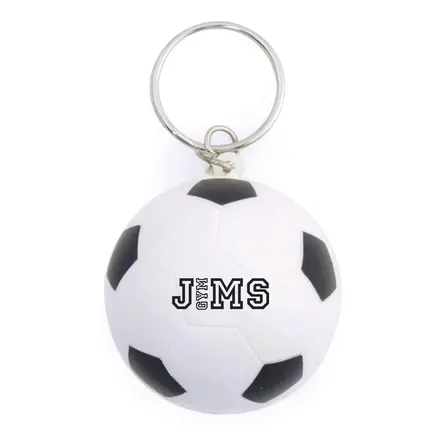 Stress Football Keyring - Laltex promotional product, branded with your logo