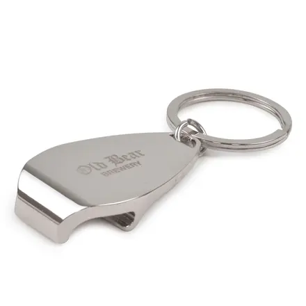 Oracle Bottle Opener Keyring - Laltex promotional product, branded with your logo