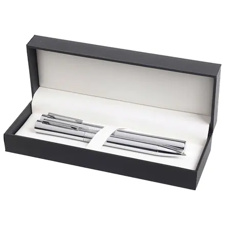Jupiter Ball Pen & Rollerball Set - Laltex promotional product, branded with your logo