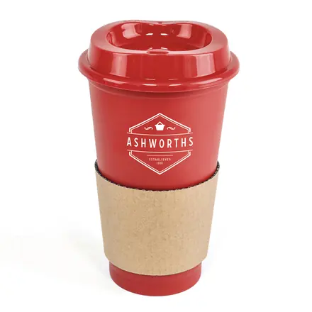 Café 500ml Take Out Mug - Laltex promotional product, branded with your logo