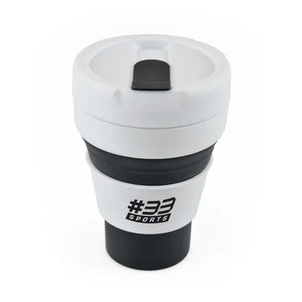 Folding 355ml Take Out Mug - Laltex promotional product, branded with your logo