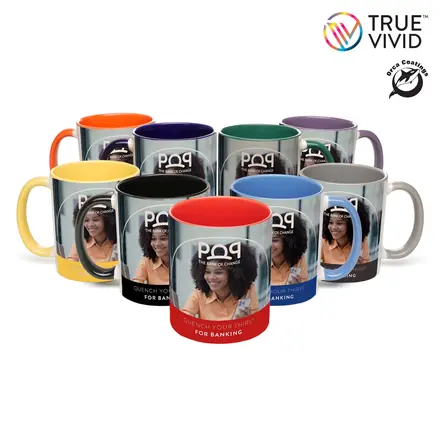 Cambridge Two-Tone Full Colour Mug - branded promotional product