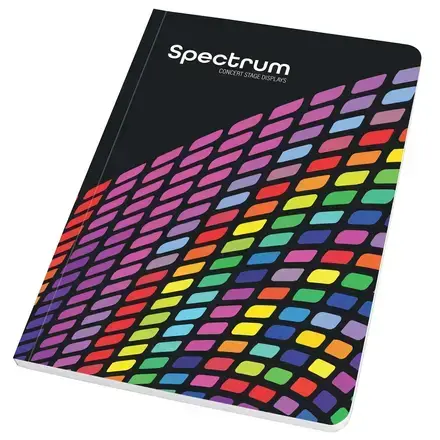 Cottenham A5 Full Colour Flexi Notebook - branded promotional product