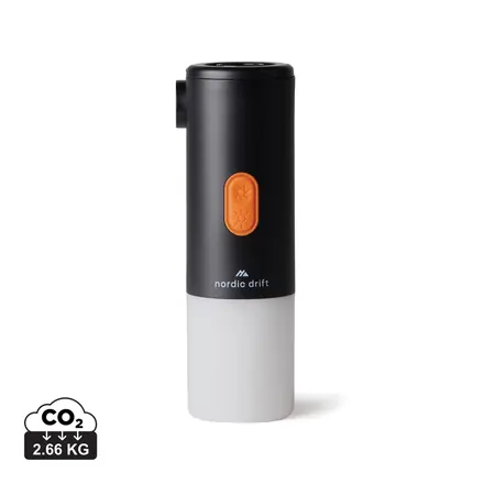 Nordic Drift Titan Portable Air pump camping light - XD Connects promotional product, branded with your logo