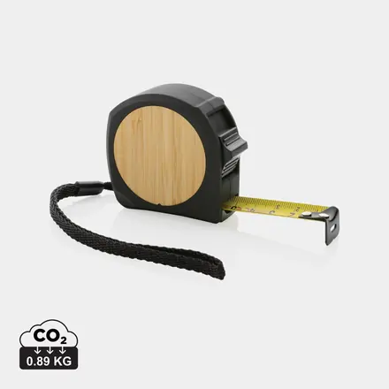 RCS recycled plastic bamboo tape 5M/19mm - XD Connects promotional product, branded with your logo