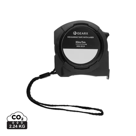 Gear X measuring 5M tape with 30M laser - XD Connects promotional product, branded with your logo