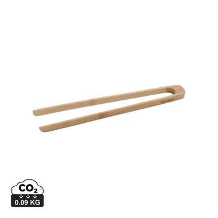 Ukiyo bamboo serving tongs - XD Connects promotional product, branded with your logo