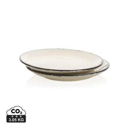 Ukiyo dinner plate set of 2 - XD Connects promotional product, branded with your logo