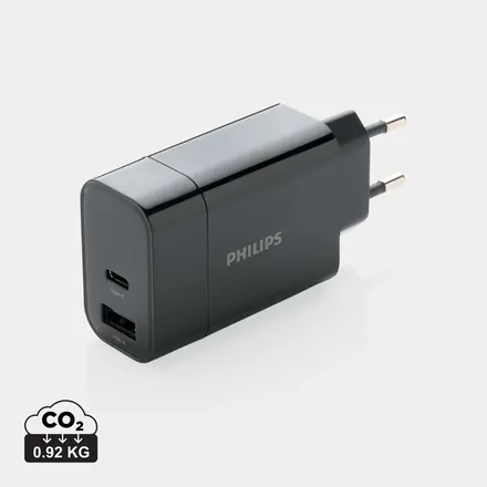 Philips ultra fast PD wall charger - XD Connects promotional product, branded with your logo
