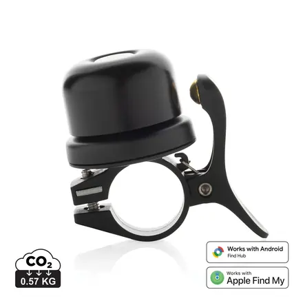 Bike finder Dual bike bell with worldwide locating - XD Connects promotional product, branded with your logo