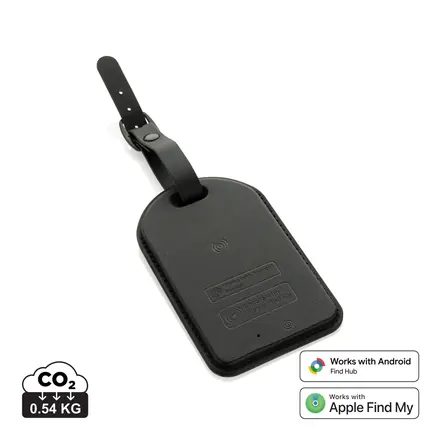 Globefind Dual RCS luggage tag with worldwide locating - XD Connects promotional product, branded with your logo