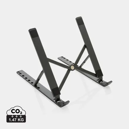 Terra RCS recycled aluminium universal laptop/tablet stand - XD Connects promotional product, branded with your logo