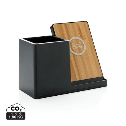 Ontario RCS recycled plastic 10W wireless charger - XD Connects promotional product, branded with your logo