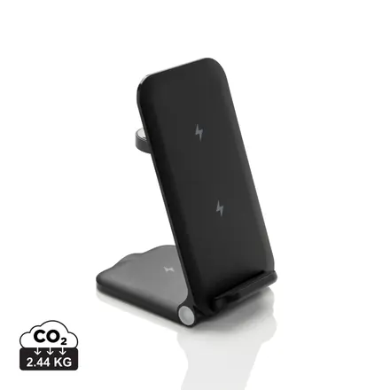 Powerpal 3 in 1 RCS recycled plastic 15W charger - XD Connects promotional product, branded with your logo
