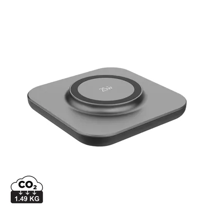 Quantum ultra-fast 25W magnetic wireless charging pad - XD Connects promotional product, branded with your logo