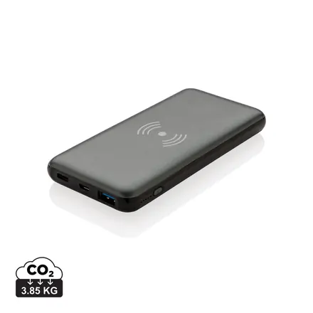 10.000 mAh Fast Charging 10W Wireless Powerbank with PD - XD Connects promotional product, branded with your logo