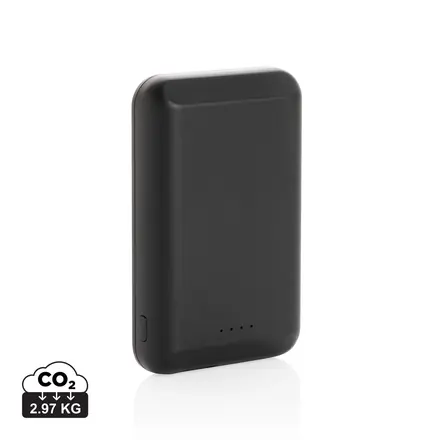 Magnetic 5.000 mAh 5W wireless powerbank - XD Connects promotional product, branded with your logo