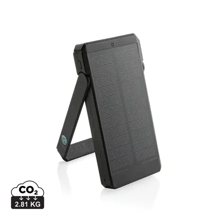 Skywave RCS recycled plastic solar powerbank 10000 mAh - XD Connects promotional product, branded with your logo