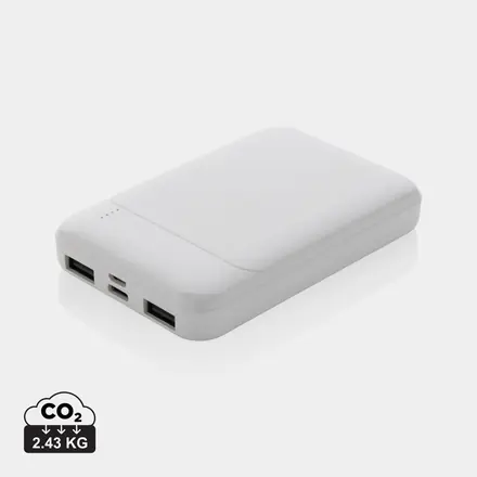 RCS recycled plastic 5.000 mAh powerbank - XD Connects promotional product, branded with your logo