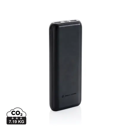 Urban Vitamin Pasadena 20.000 mAh 18W PD powerbank - XD Connects promotional product, branded with your logo