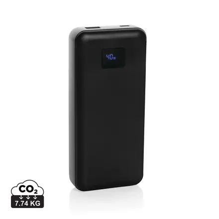 Gridley RCS rplastic 20000 65W laptop powerbank - XD Connects promotional product, branded with your logo