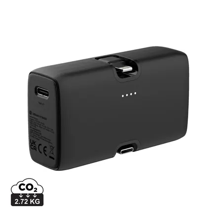 Urban Vitamin Los Angeles RCS rplastic 20W PD powerbank - XD Connects promotional product, branded with your logo