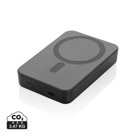 Amporia RCS recycled plastic 10.000mAh magnetic powerbank - XD Connects promotional product, branded with your logo